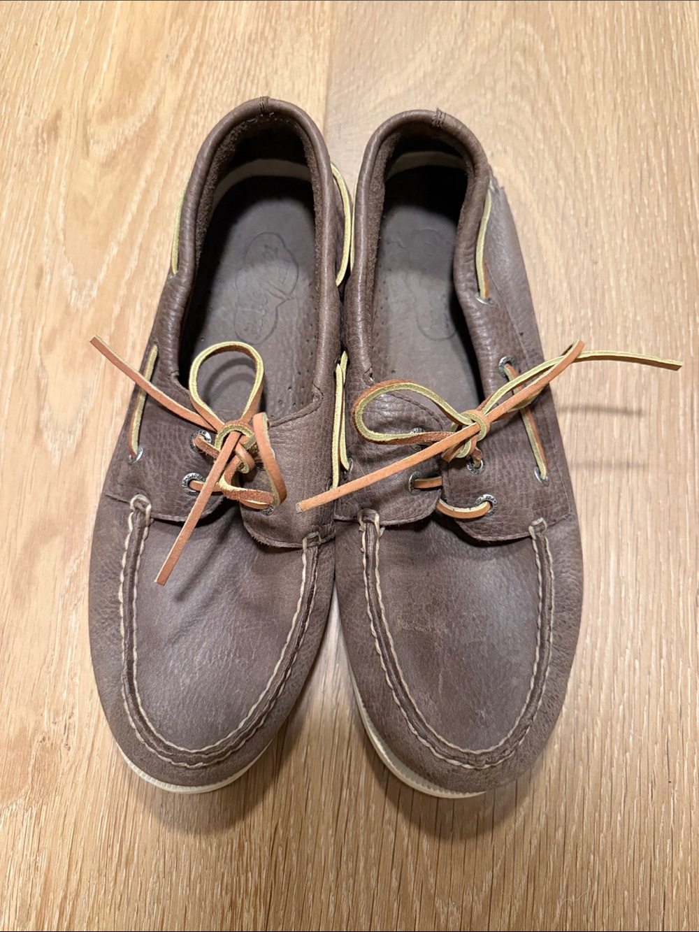 Sperry “Top Sider”Brown Leather Boat Shoes size 10.5